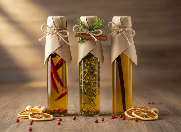 3 DIY-Weihnachtsgeschenk-Ideen mit Olivenöl