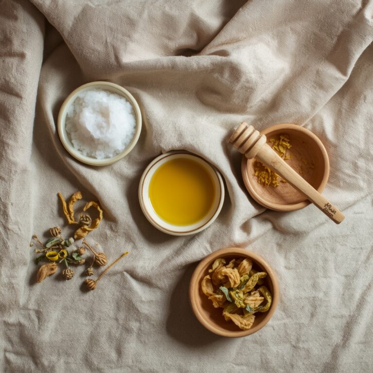 Mediterranes Zitronen-Olivenöl-Körperpeeling – DIY für samtweiche Haut