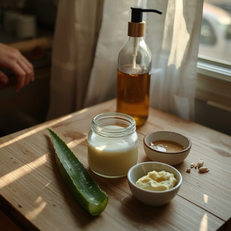 Mein natürliches DIY After Sun Rezept